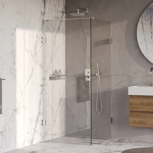 BRAUER Void douchecabine met draaideur helder glas 90x90x200 incl. glascoating