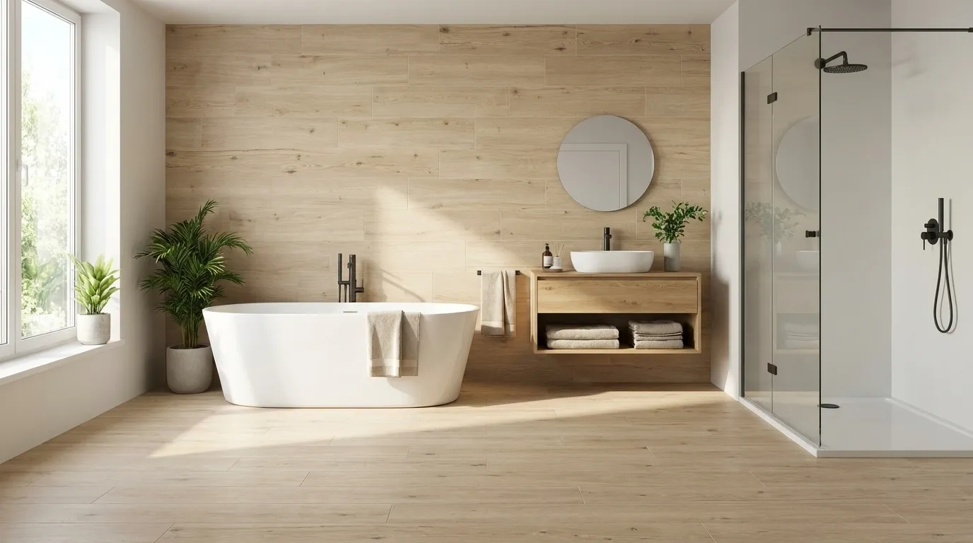 Padouk Beige 20x160 rett, foto 2 van 2