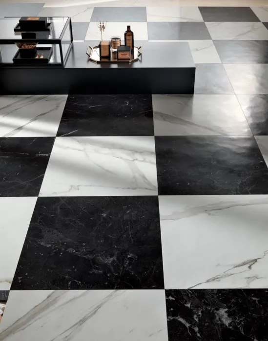 Roma Statuario mat 80x80 rett, foto 2 van 2