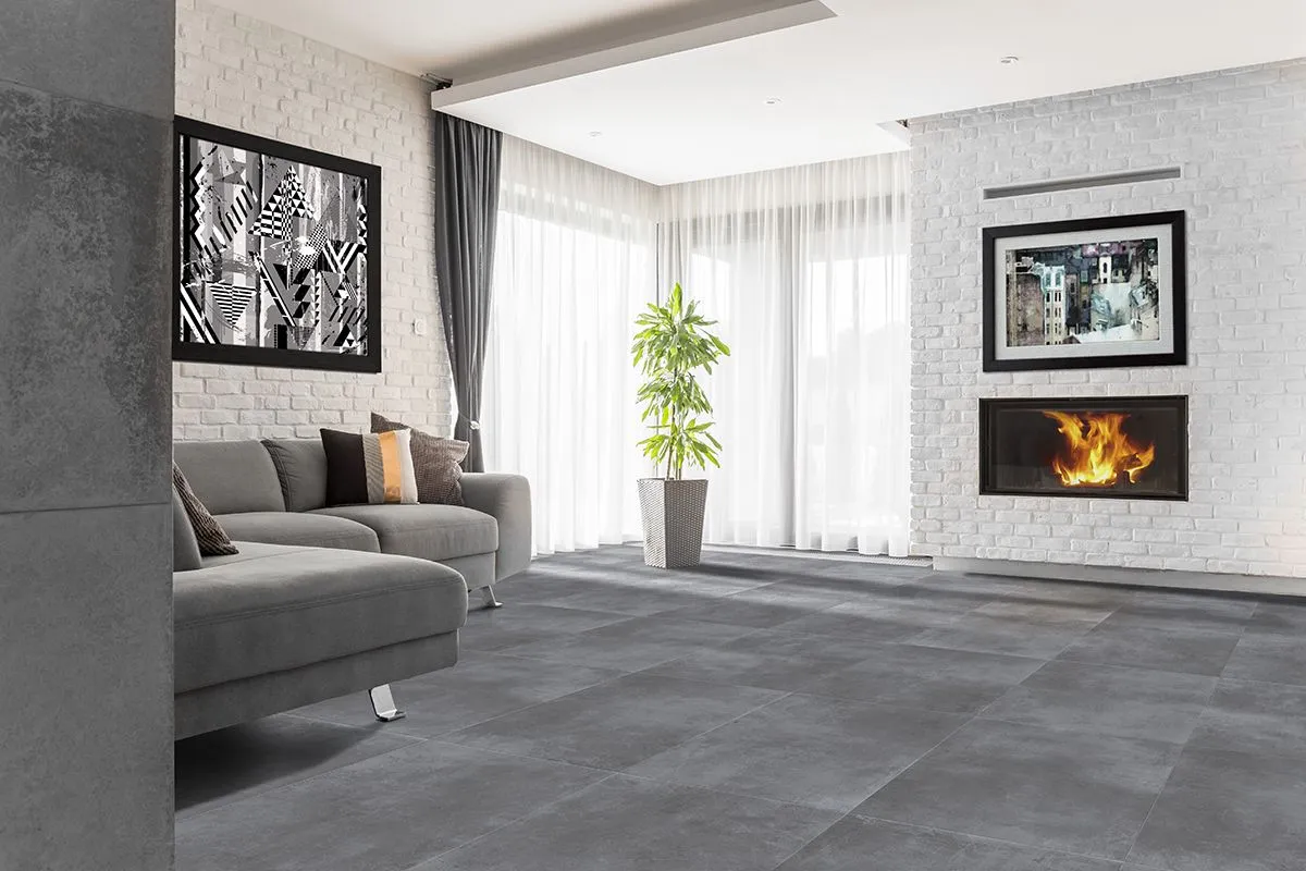 Loft Grey 60x60 rett, foto 2 van 2