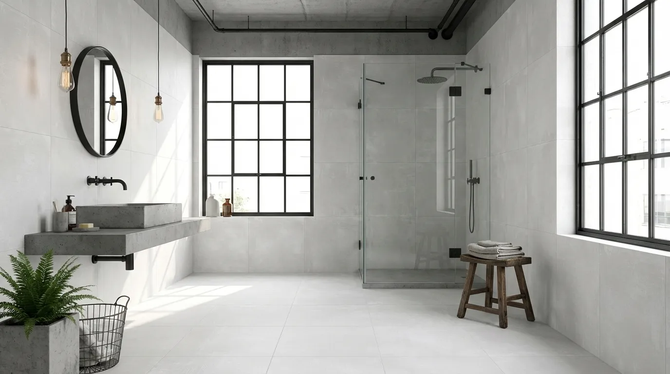 Loft White 80x80 rett, foto 2 van 2