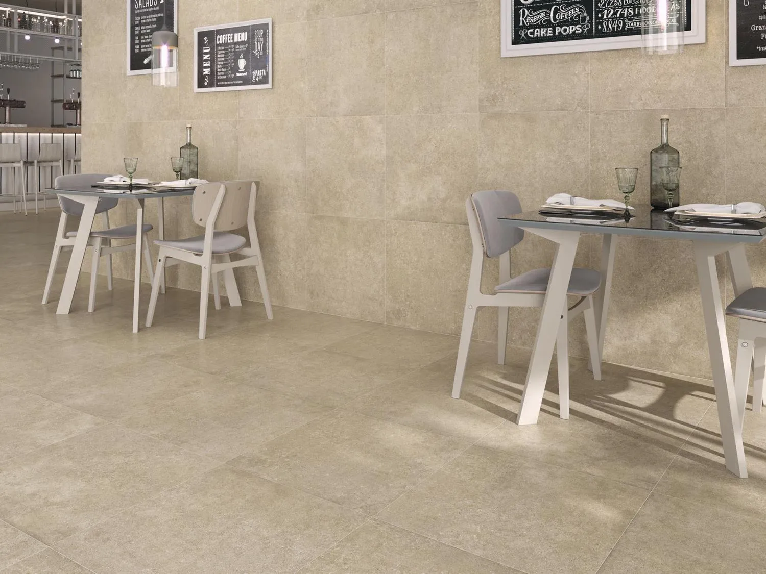 Pierre Ozone Taupe 60x60 rett, foto 2 van 2