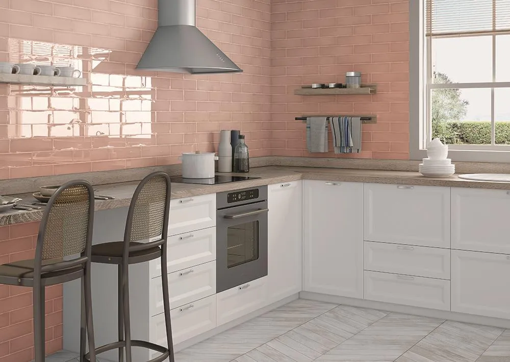 Colonial Pink glans 7,5x30, foto 3 van 4