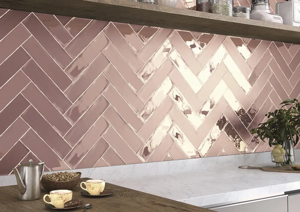 Colonial Pink glans 7,5x30, foto 4 van 4