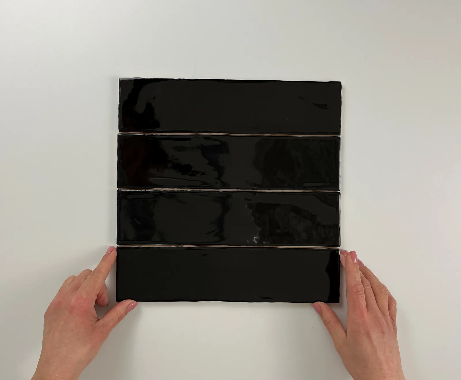 Sample Colonial Black glans 7,5x30 (sample tegel)