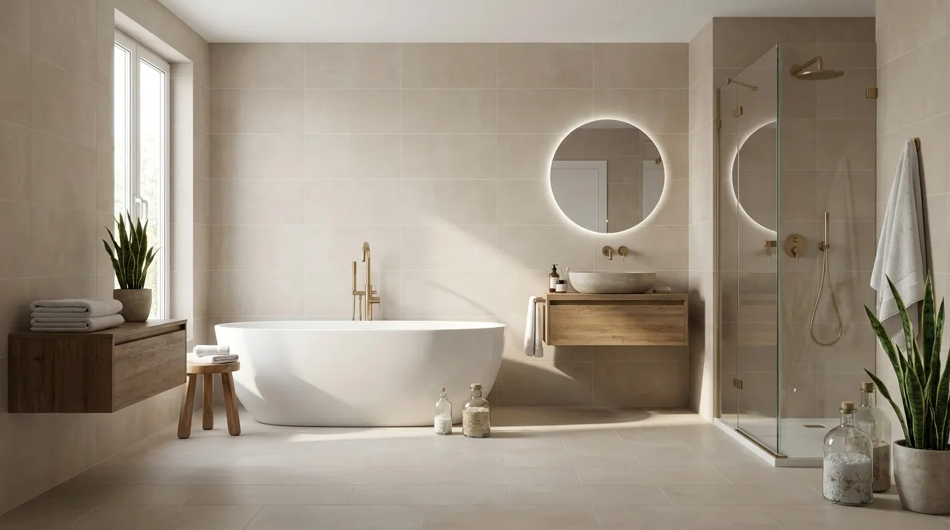 Milano & Floor Beige 30x60 rett, foto 2 van 2