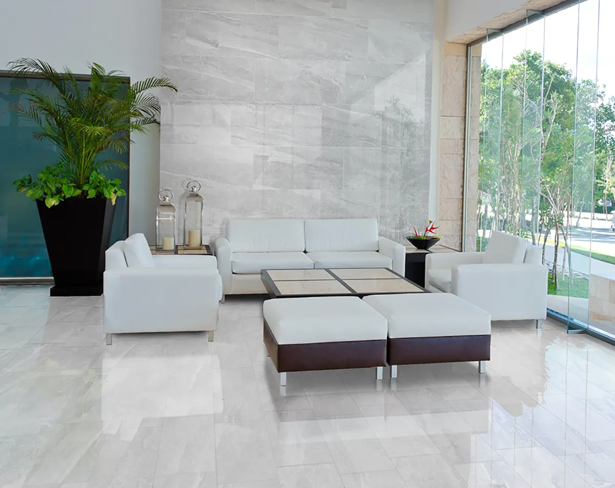 Cashmere White mat 60x60 rett, foto 2 van 3