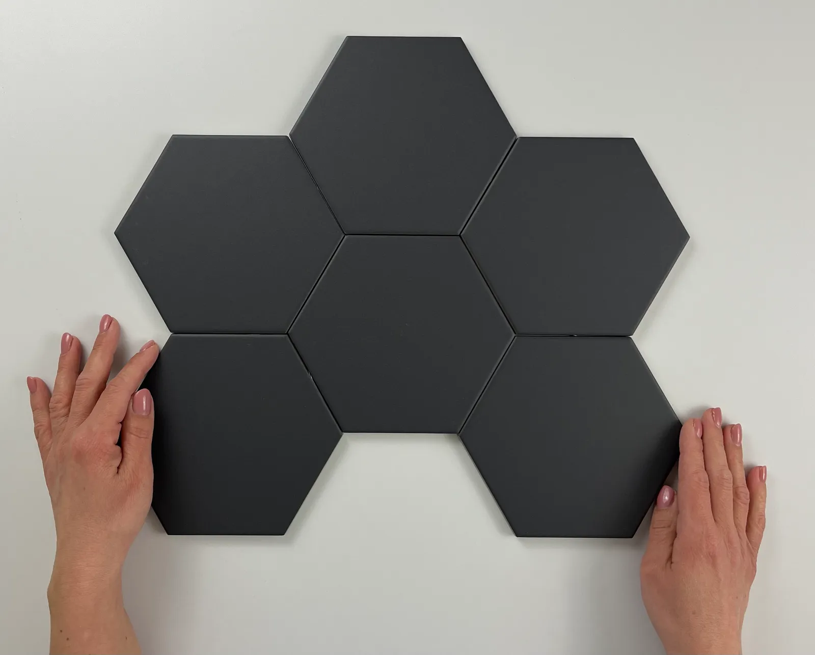 Sample Hexagon Timeless Black mat 15x17 (sample tegel)