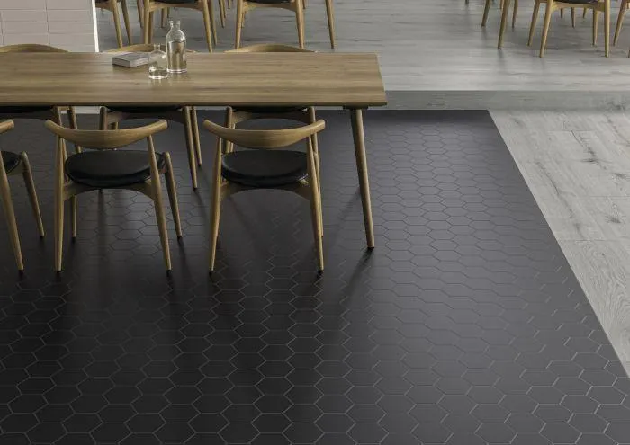 Hexagon Timeless Black mat 15x17, foto 3 van 3