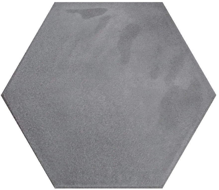 Sample Hexagon Moon Grey glans 16x18 (sample tegel)