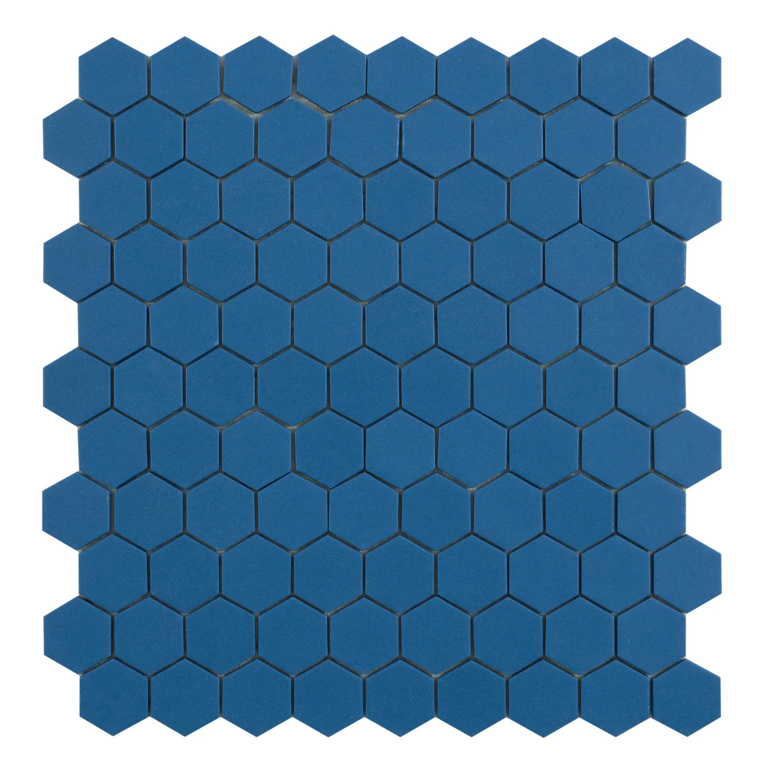 Sample By Goof mozaiek hexagon marine blue 3,5x3,5cm (sample tegel)