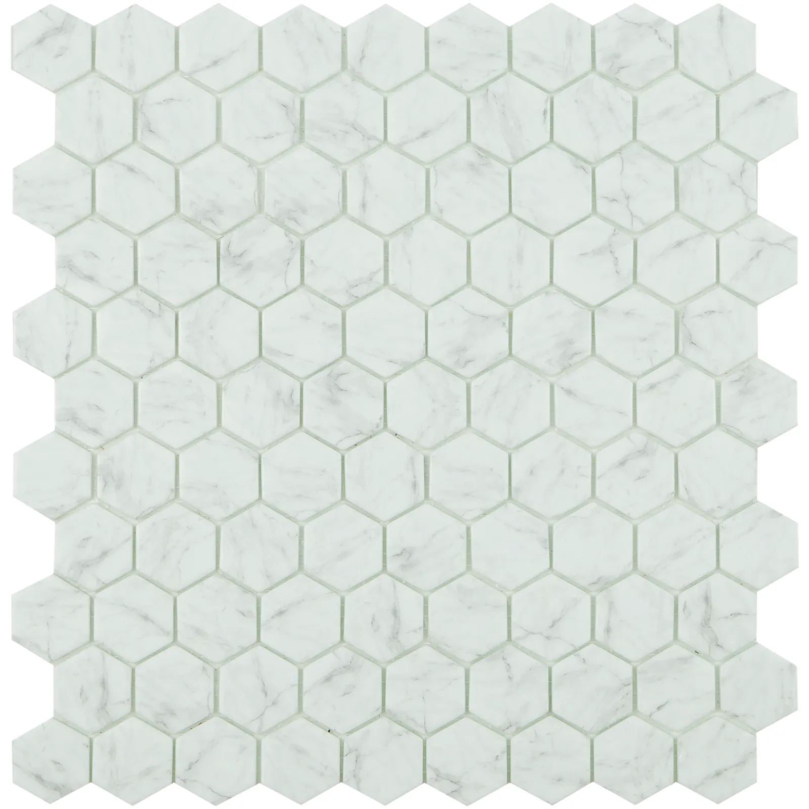By Goof mozaiek hexagon statuario 3,5x3,5cm