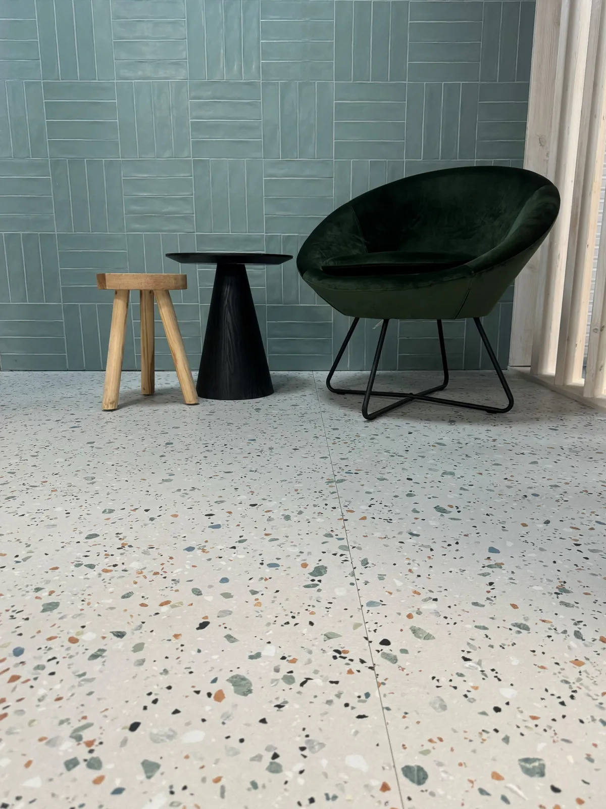 Gobi Bianco 60x60 rett, foto 3 van 4