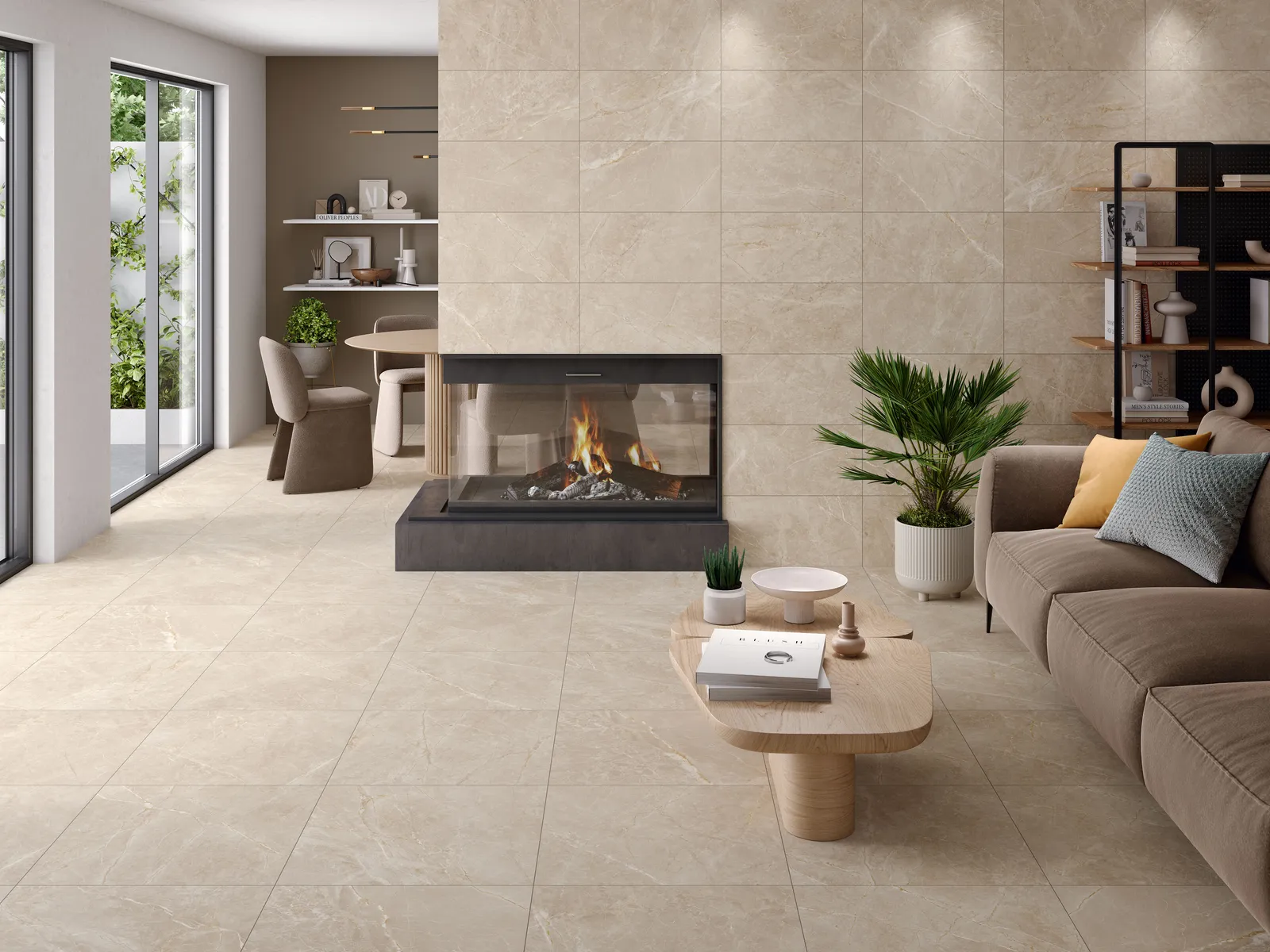 Syrah Ivory mat 60x60 rett, foto 2 van 2