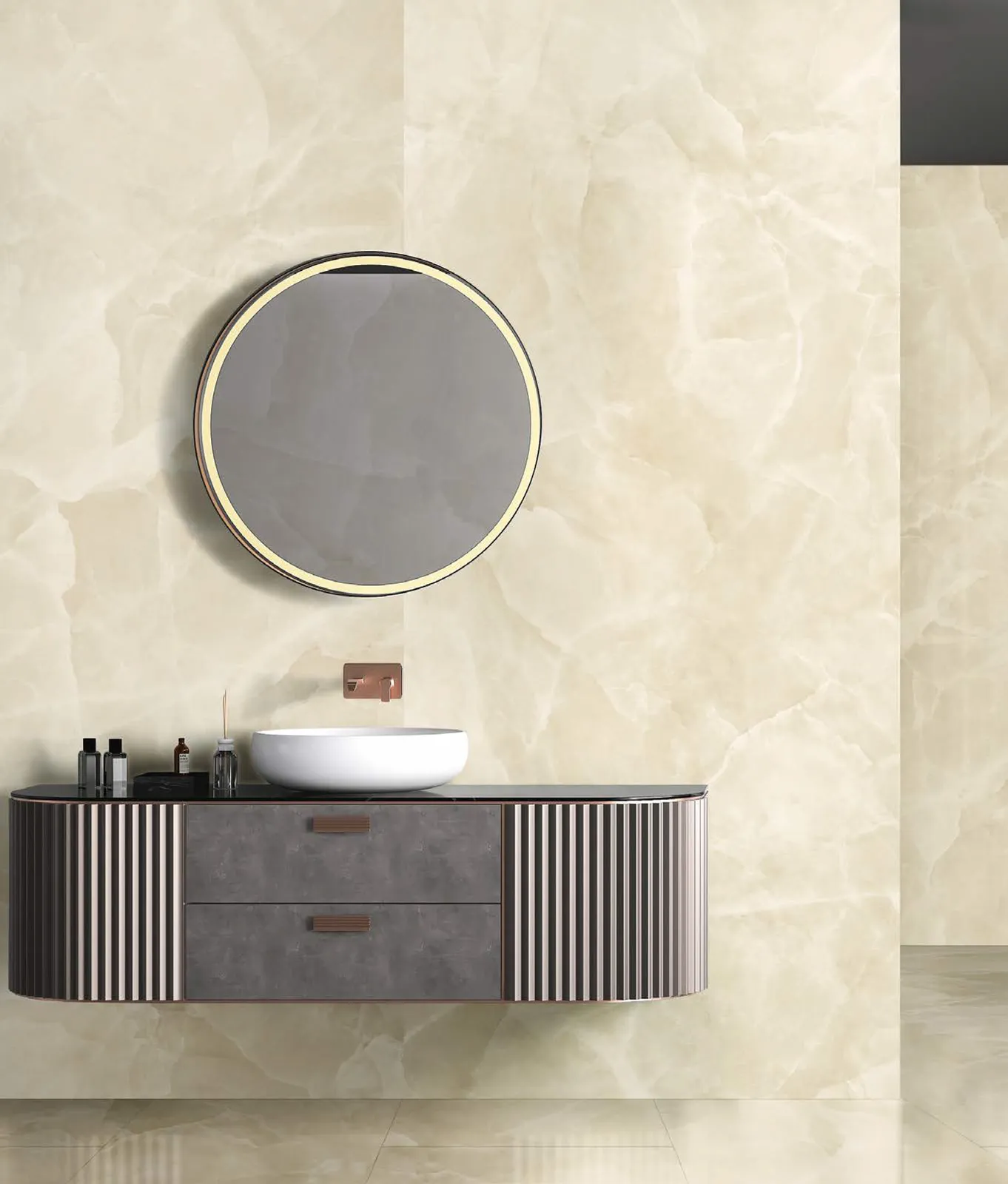 Onyx Ivory gepolijst 120x270 rett, foto 2 van 2