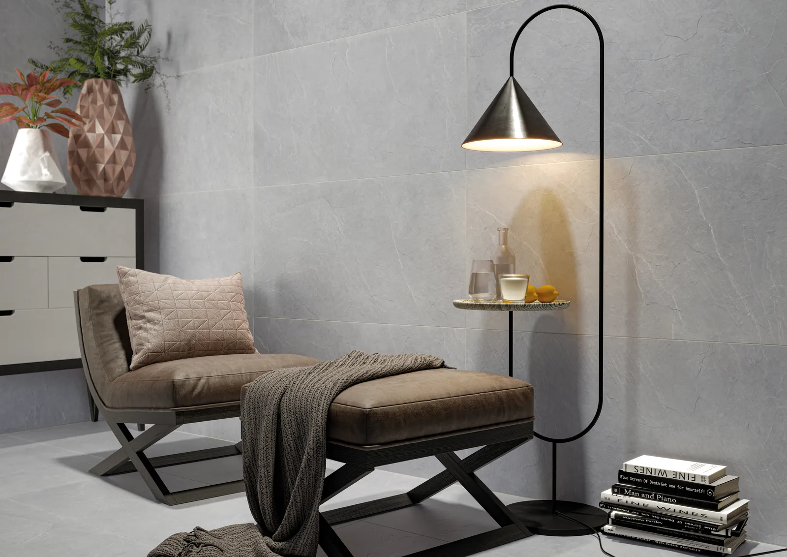 Statale Pearl 60x120 anti-slip rett, foto 2 van 2