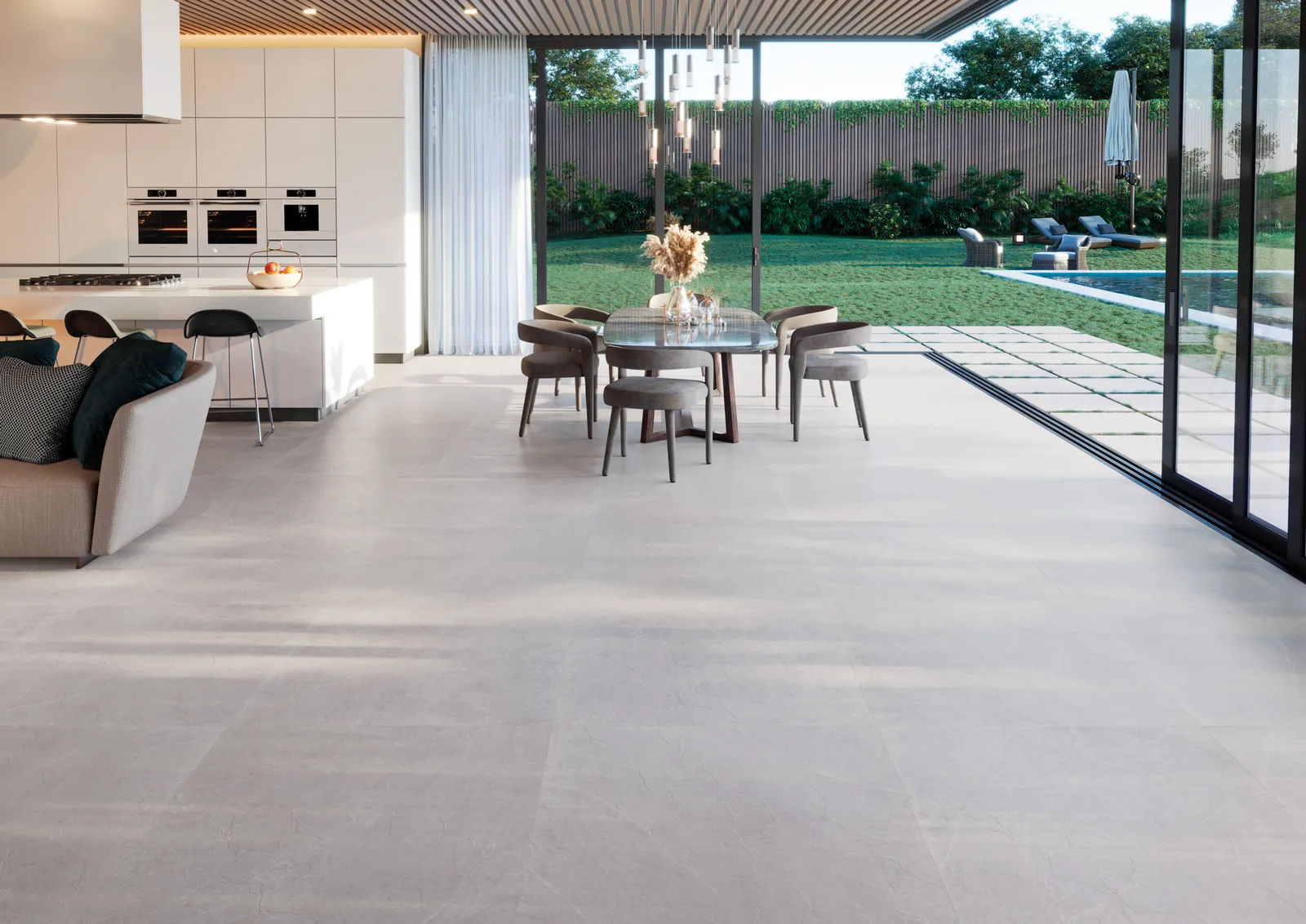 Terrastegel Statale Pearl 60x60 rett 20mm, foto 2 van 2