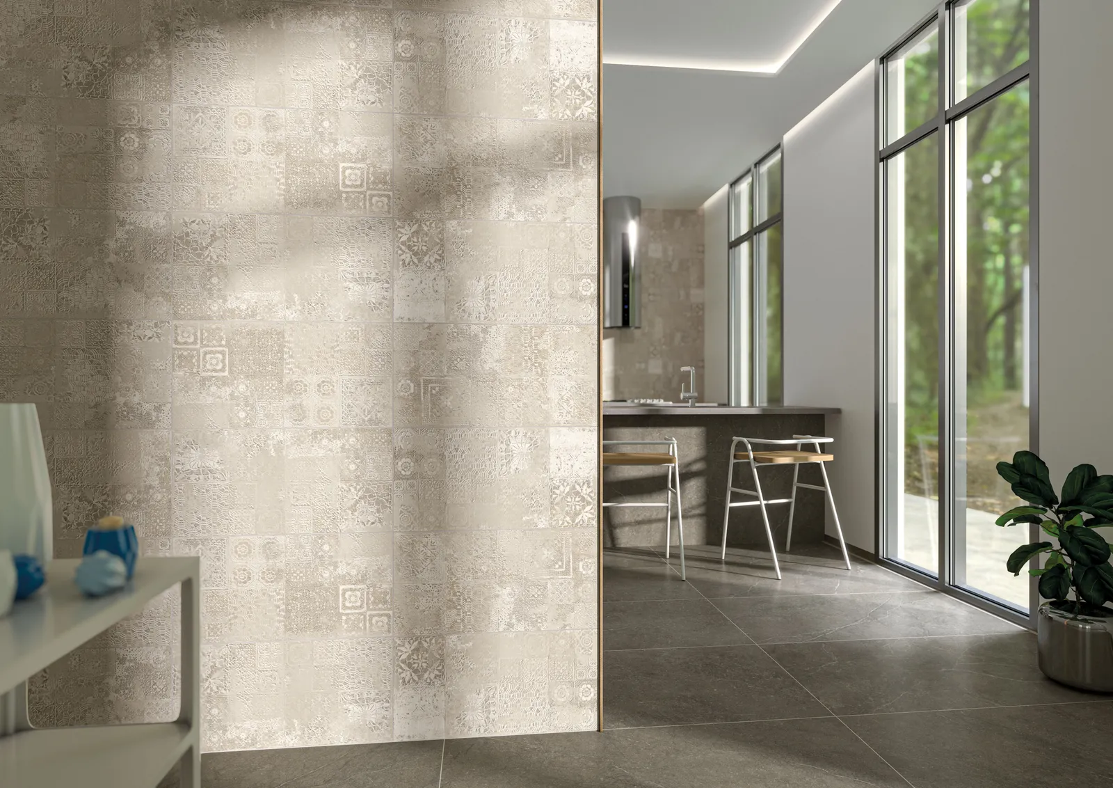 Munich Taupe 60x120 rett, foto 2 van 4