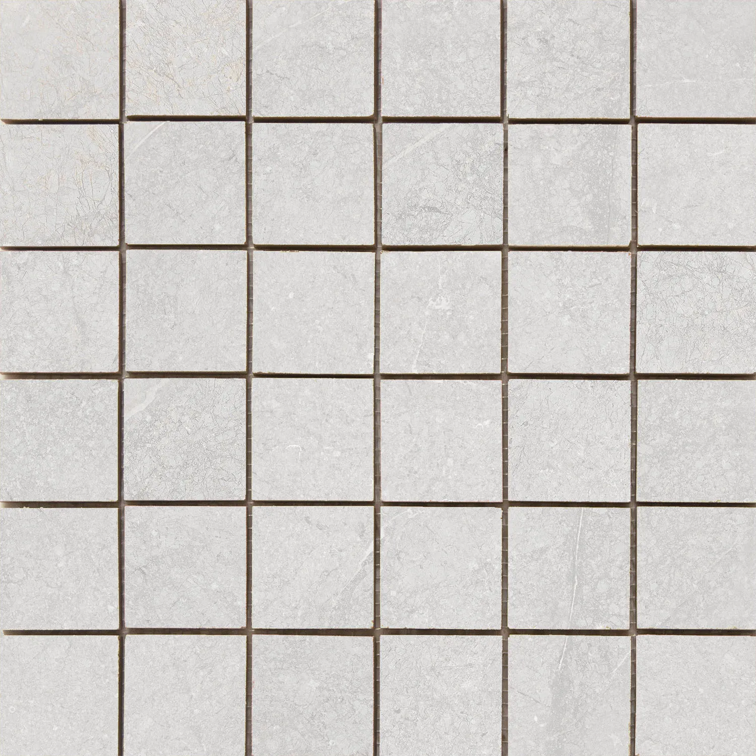 Munich White mozaiek 5x5 op net