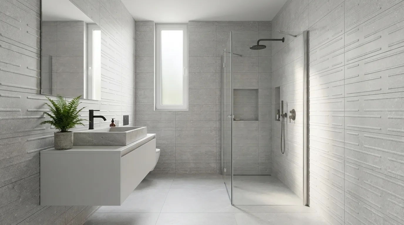 Munich Pearl Chain decor wandtegel 30x60 rett, foto 2 van 2