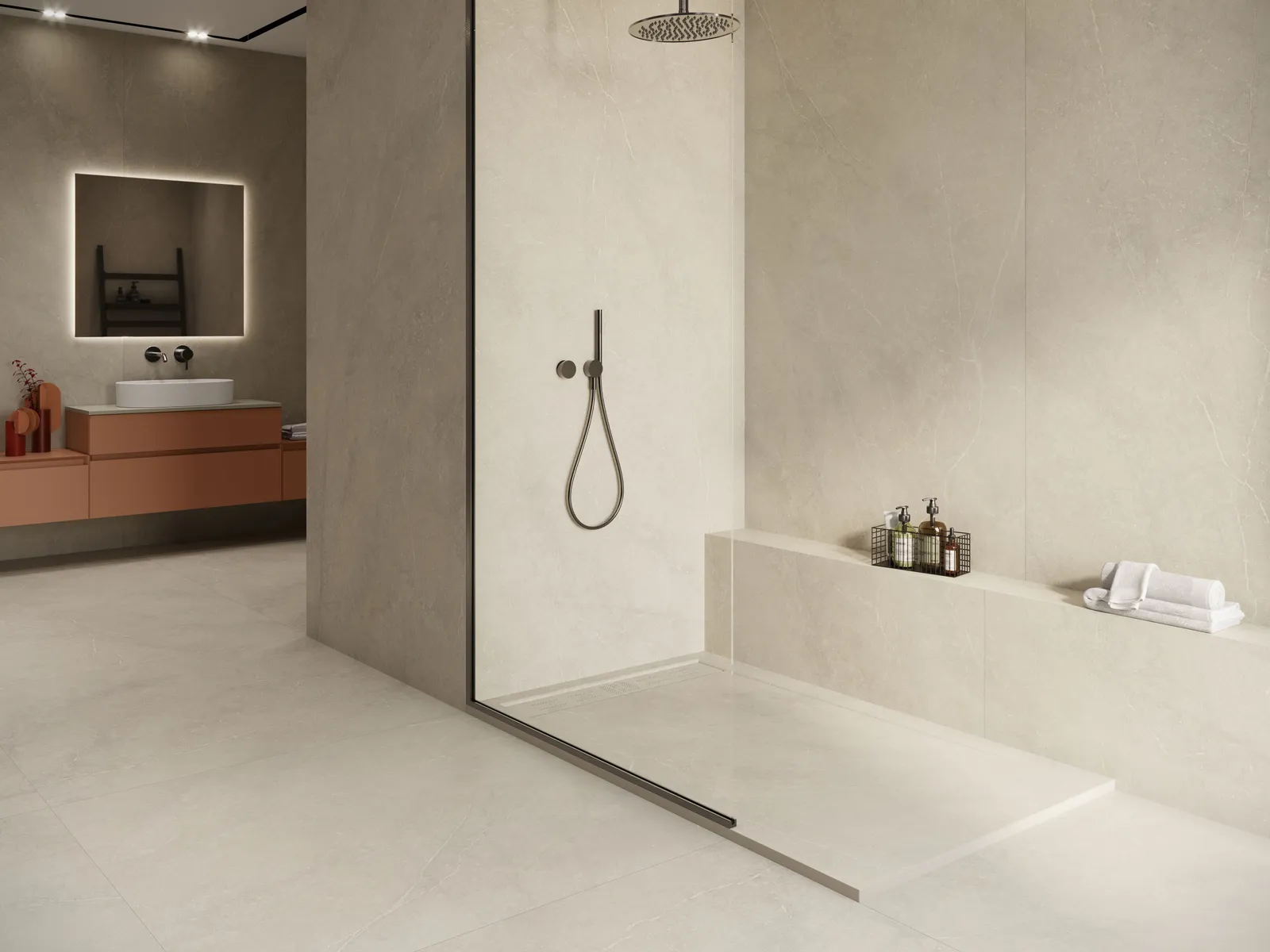 Munich Sand 60x120 rett, foto 2 van 3