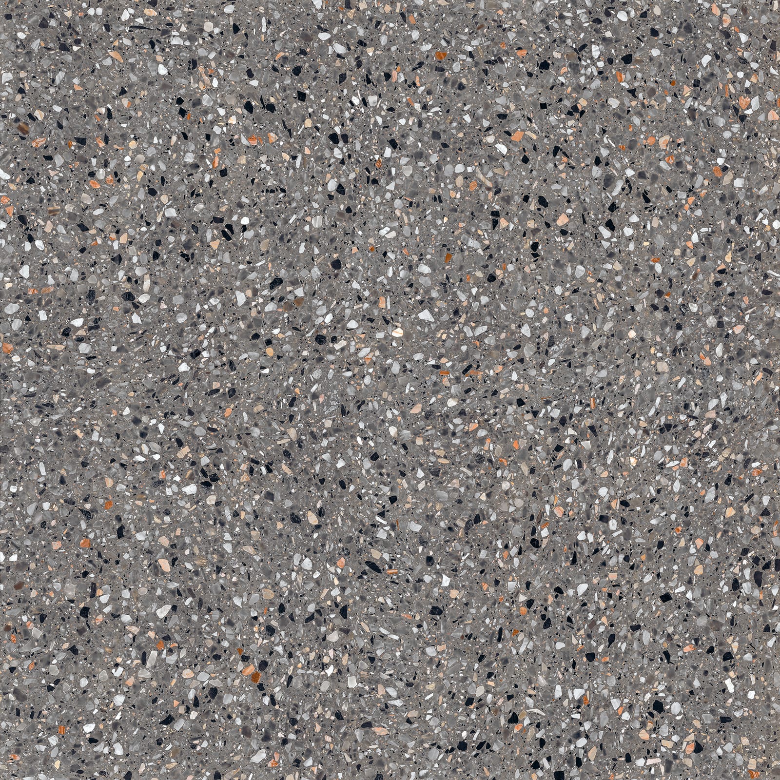 Medley terrazzo Antracite 120x120 rett