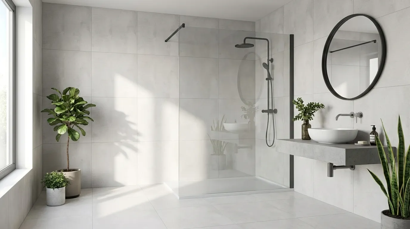 Beton Cire Bercy Bianco 60x60 rett, foto 2 van 2