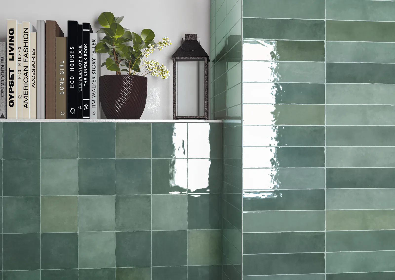 Moos Jade handvorm 6,5x26 glans, foto 2 van 2