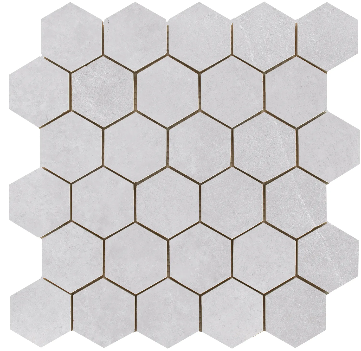 Statale Pearl hexagon mozaiek op net van 26,3x27,4