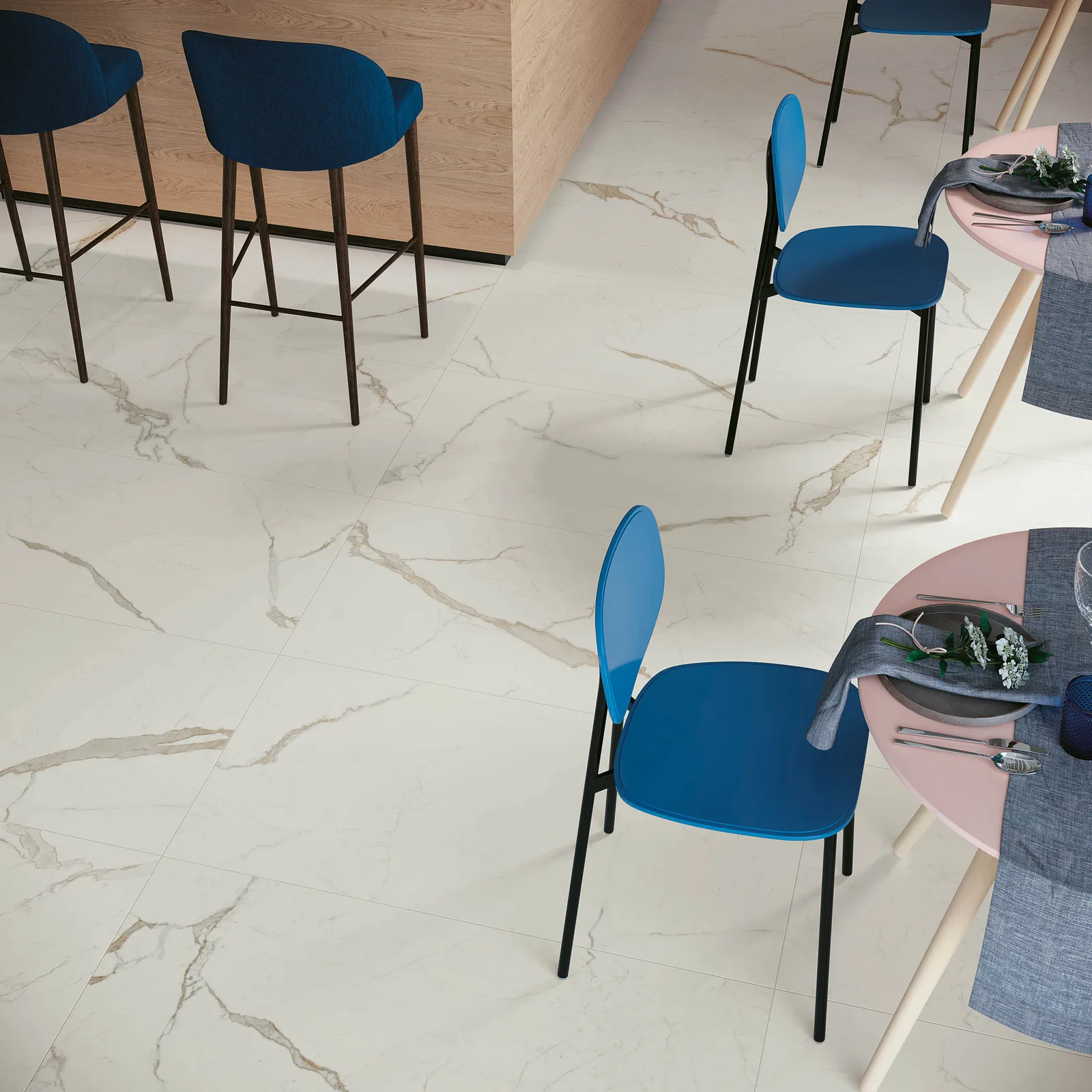 Exigo Calacatta mat 60x120 rett, foto 2 van 3