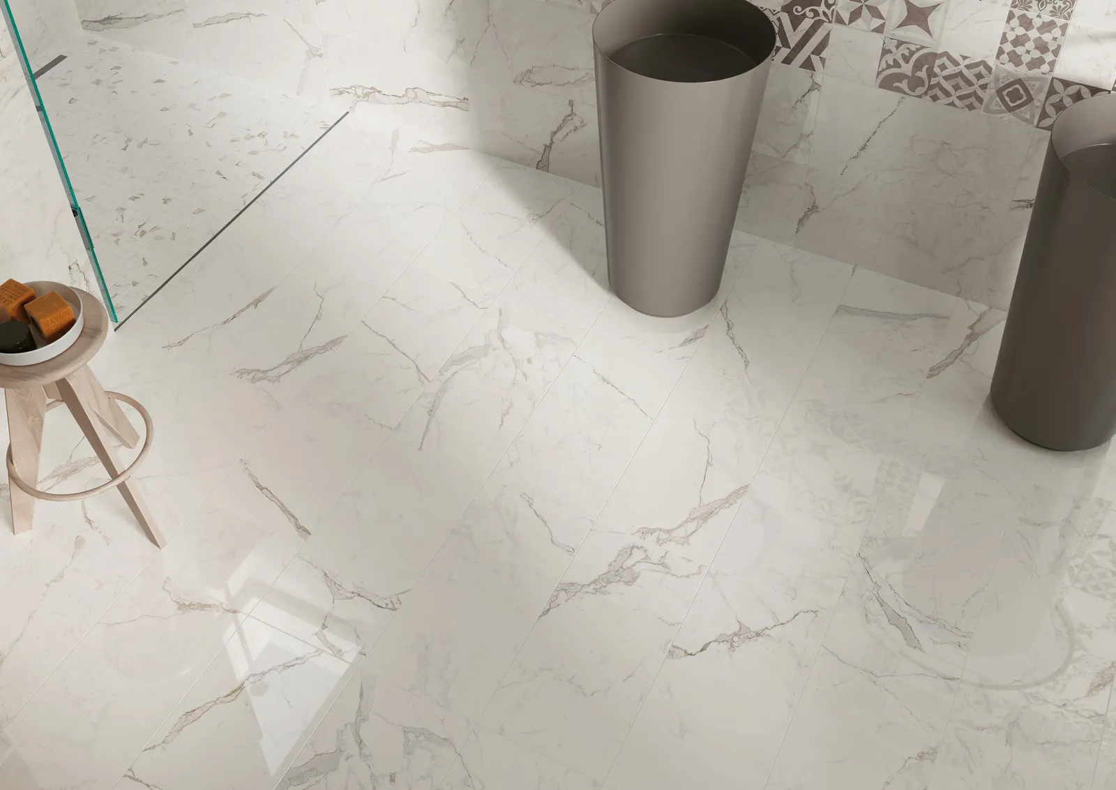 Exigo Calacatta mat 60x120 rett, foto 3 van 3