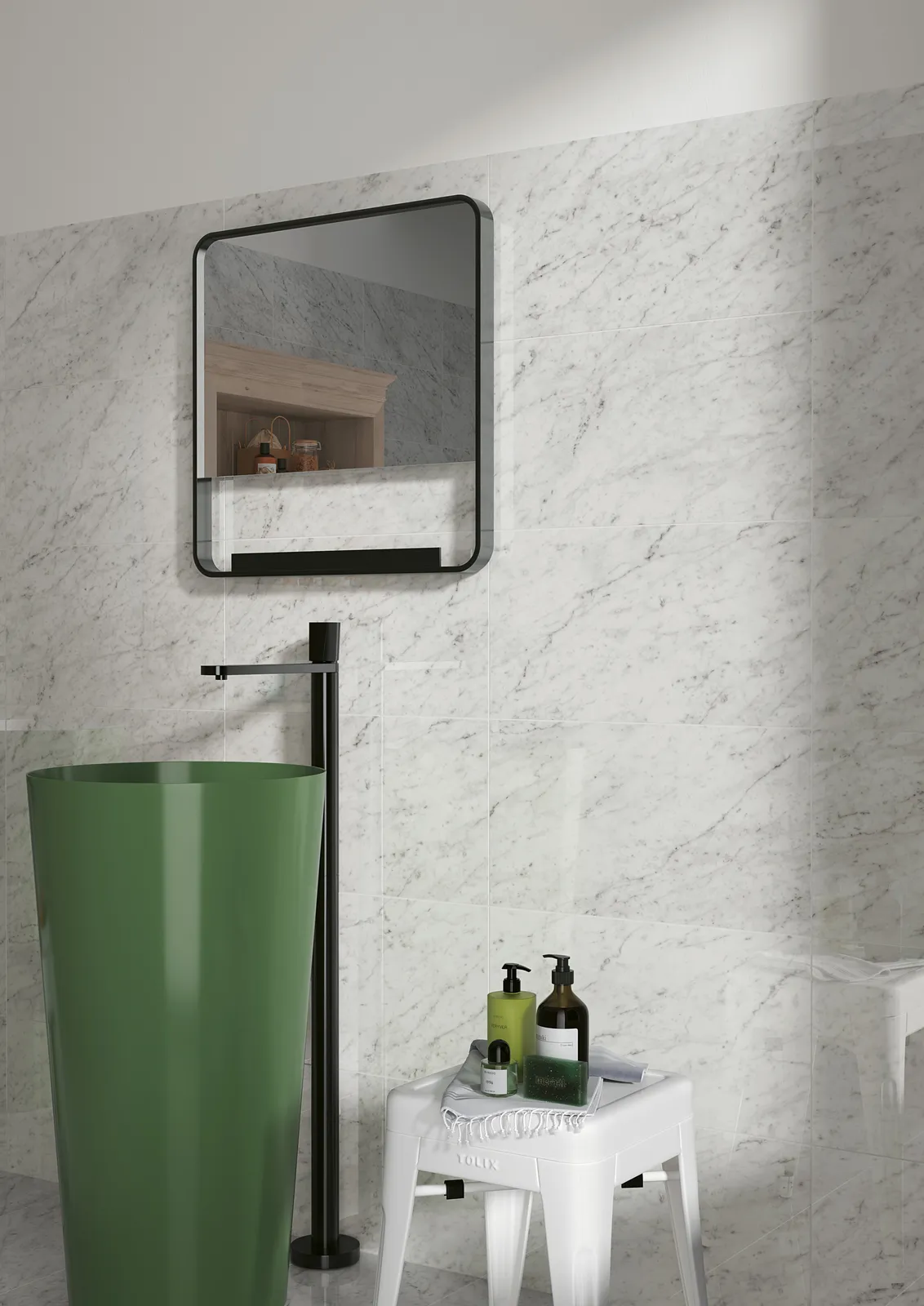 Exigo Carrara mat 30x60 rett, foto 2 van 2