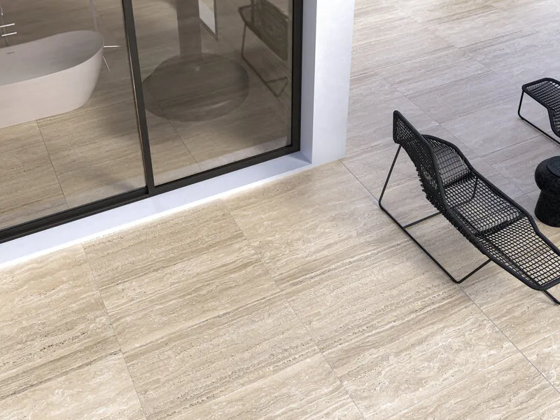 Liceo Beige mat 100x100 rett, foto 2 van 2