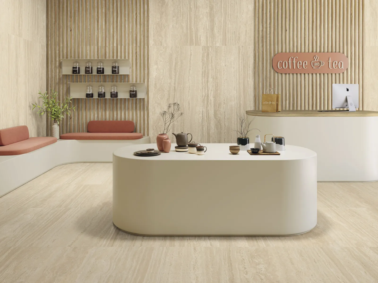 Venice Miele mat 60x120 rett, foto 2 van 4