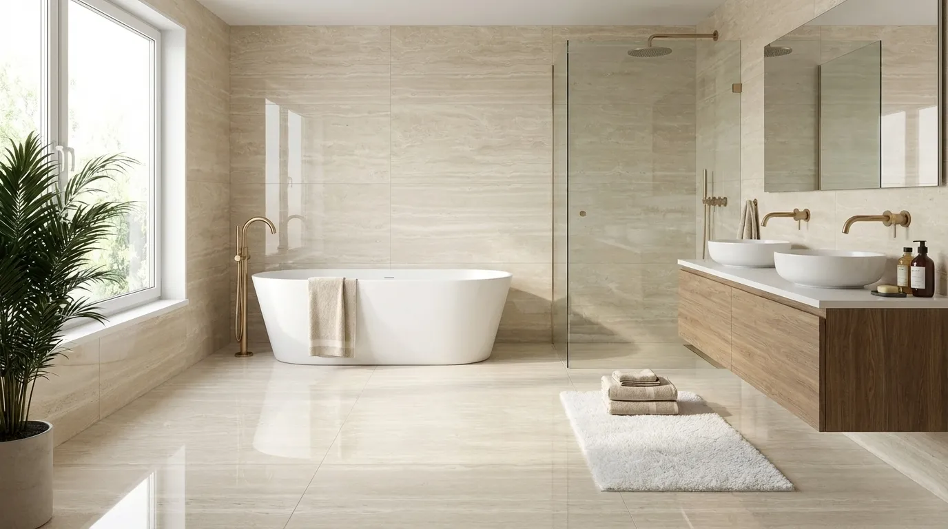 Venice Beige gepolijst 60x120 rett, foto 2 van 2