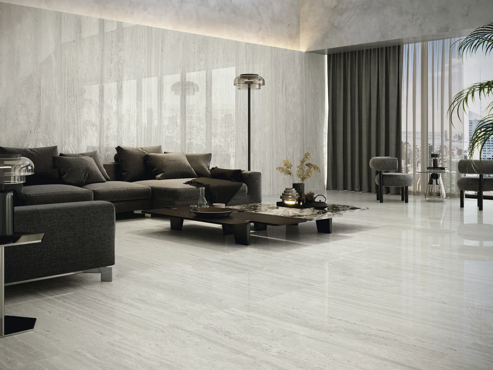 Venice Grigio gepolijst 120x120 rett, foto 2 van 2
