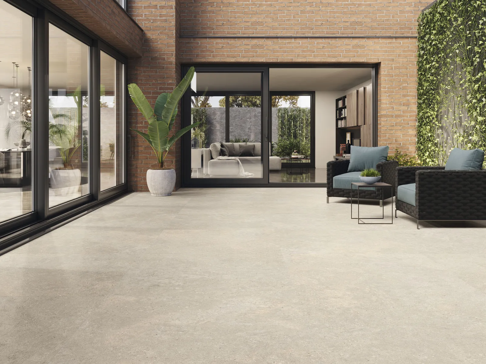 Stoneland Ivory mat 60x60 rett, foto 3 van 6