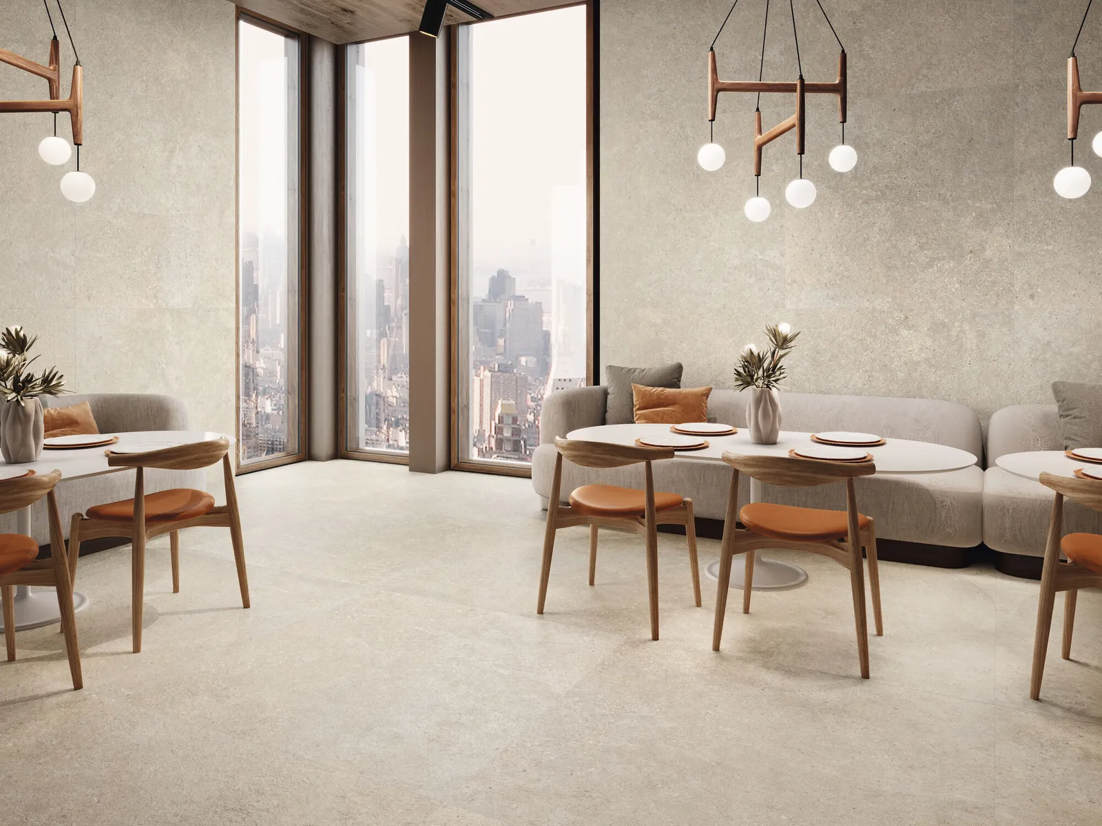 Stoneland Ivory mat 60x60 rett, foto 5 van 6