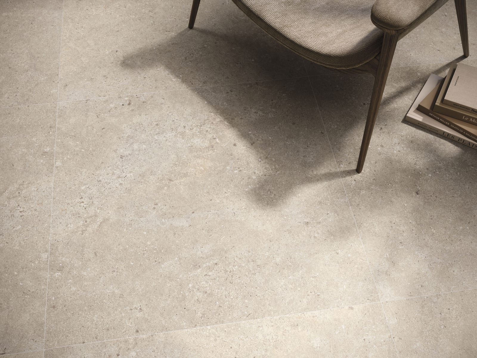Stoneland Ivory mat 120x120 rett, foto 2 van 6