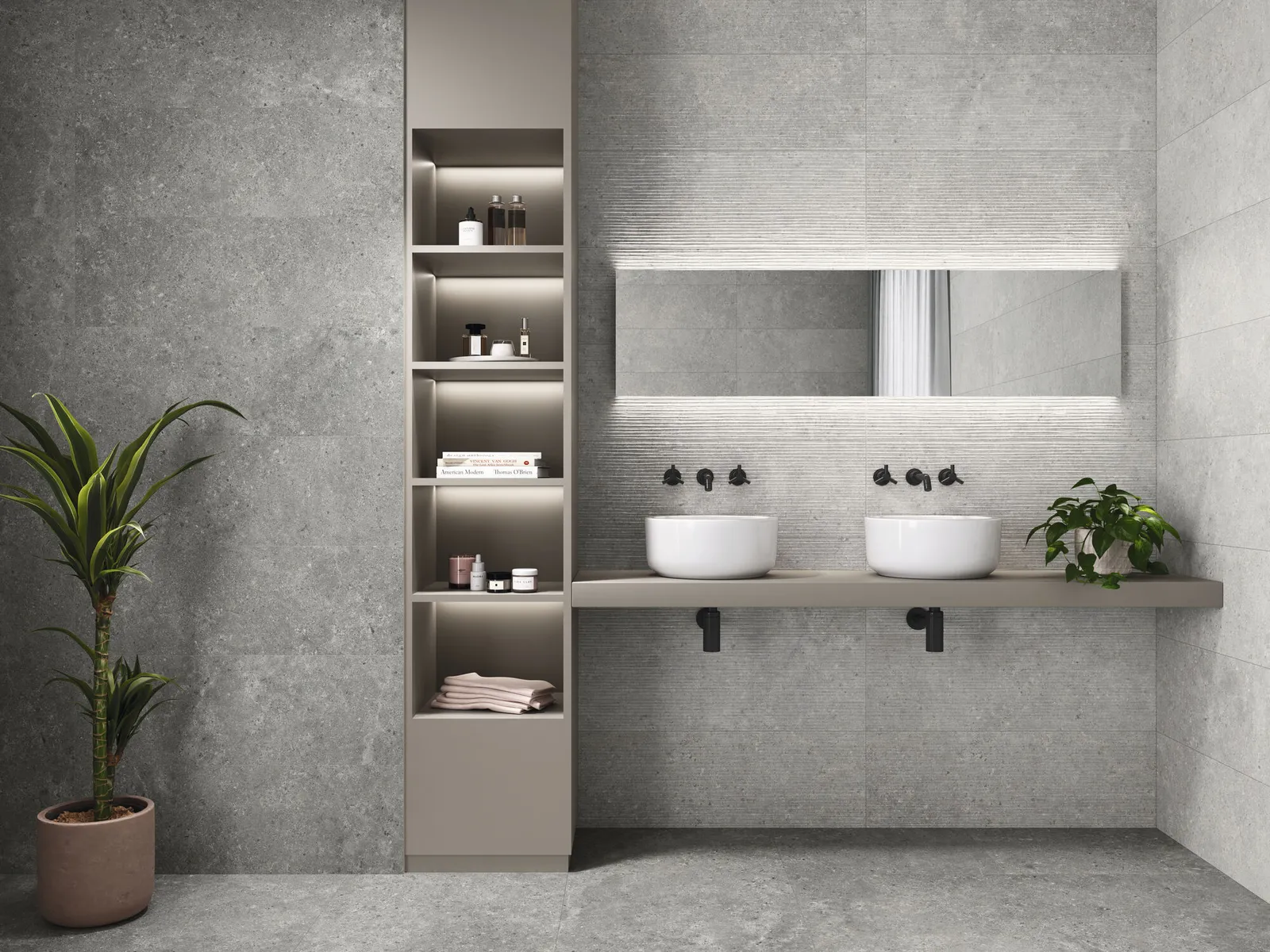 Stoneland Grey mat 80x160 rett, foto 5 van 5
