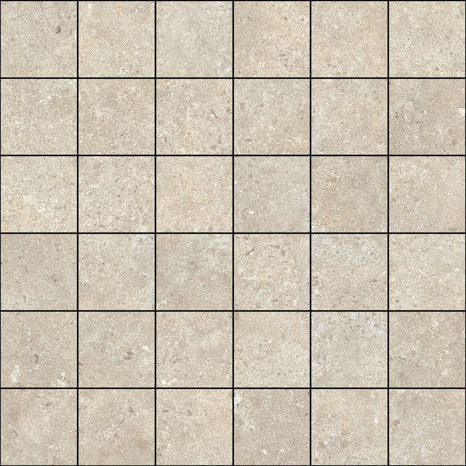 Stoneland Ivory mozaiek 5x5 op net van 30x30cm