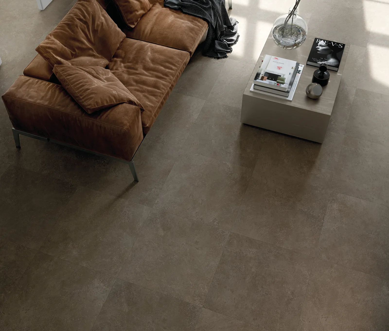 Nobu Cocoa 60x60 rett, foto 3 van 4