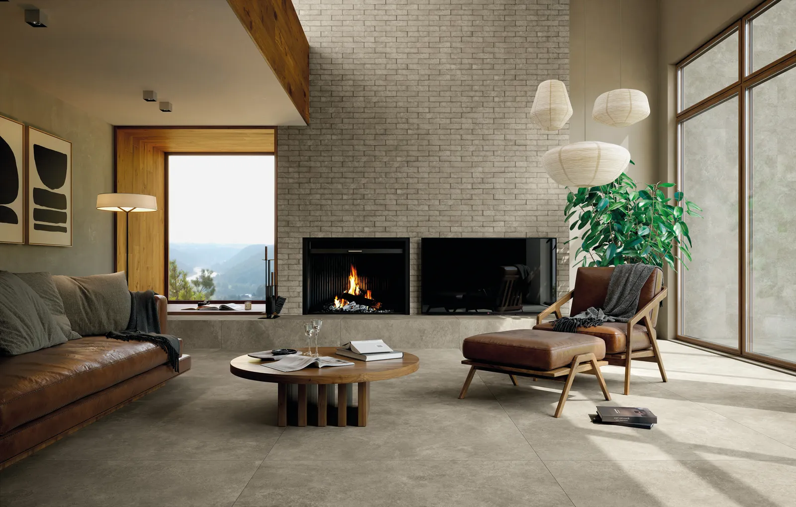 Nobu Grey 120x120 rett, foto 2 van 3
