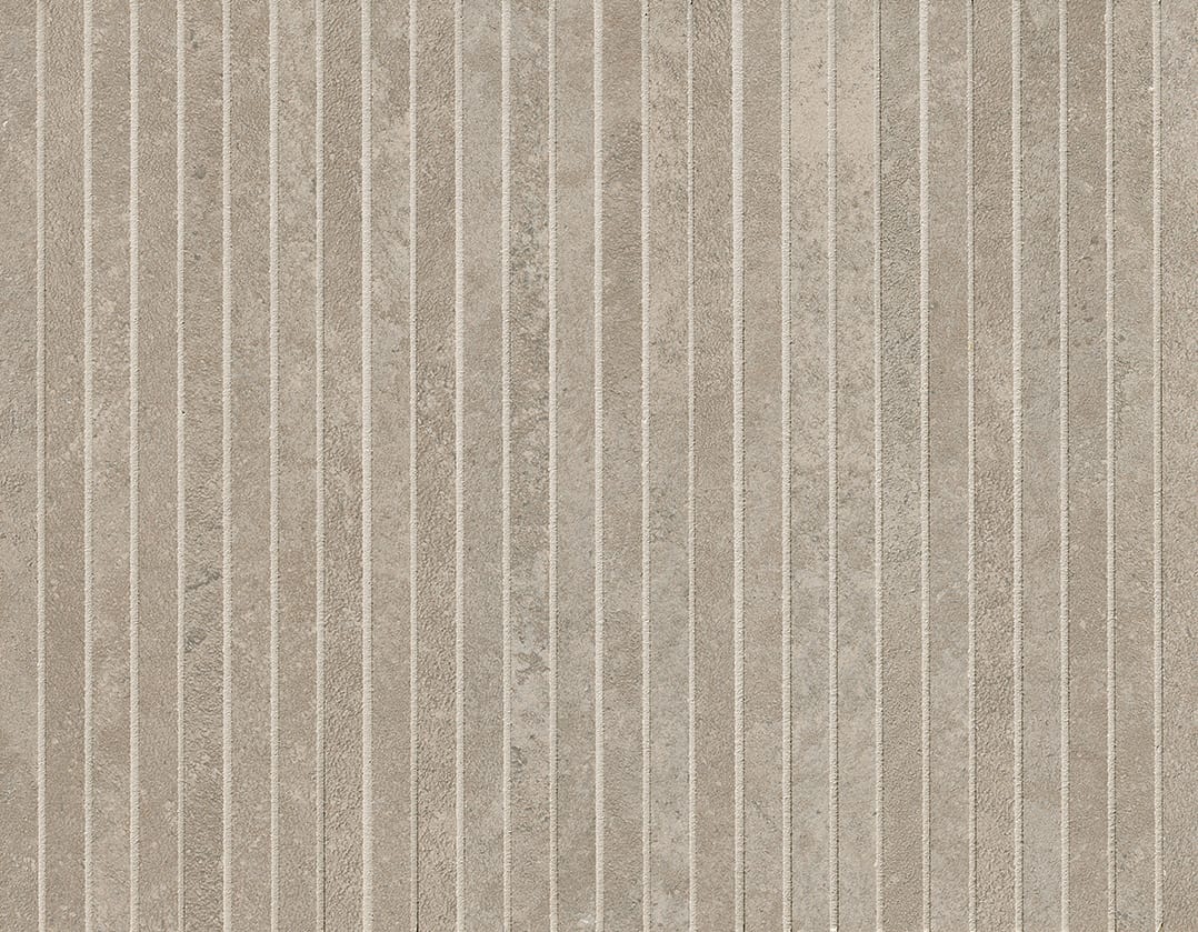 Nobu Grey tratti mosaico 1x24 rond op net van 24x30,5