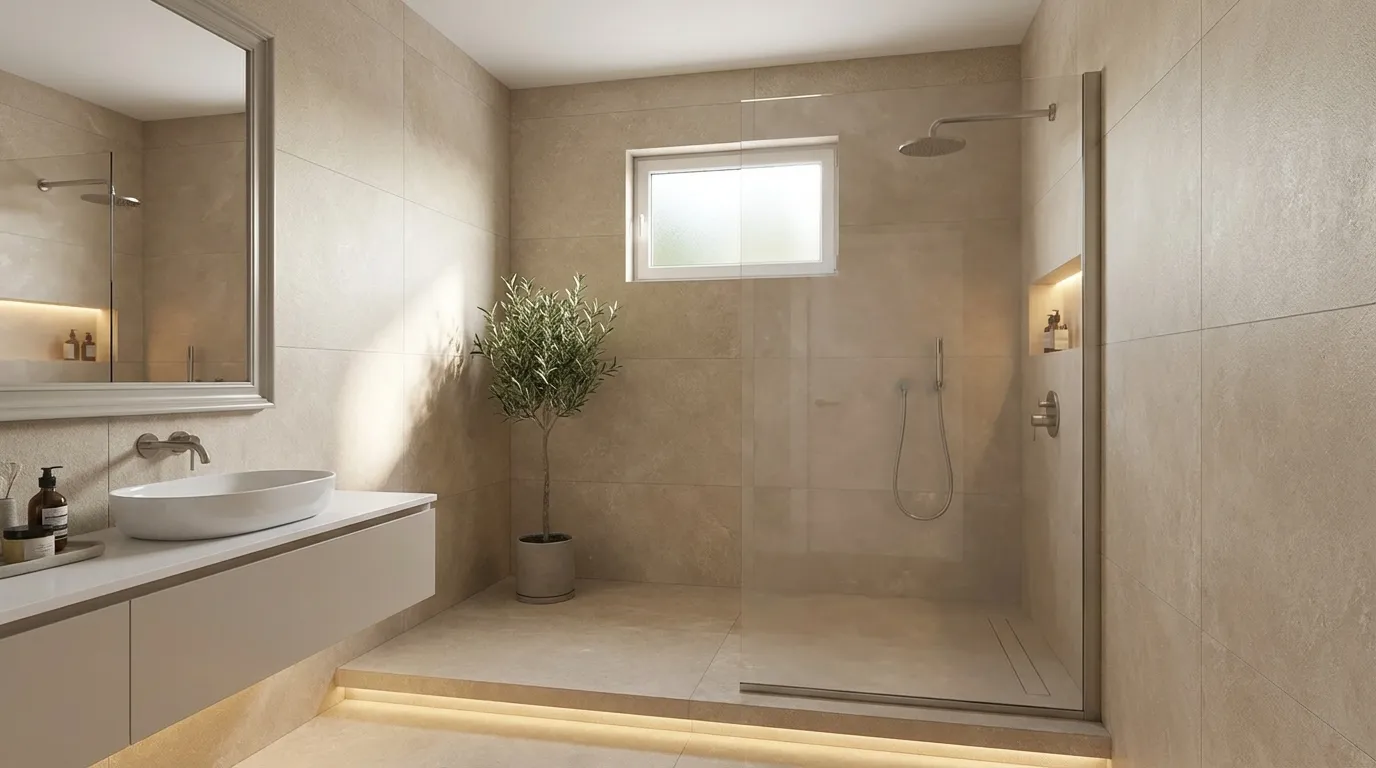 Nobu Beige wandtegel 50x120 rett, foto 2 van 2