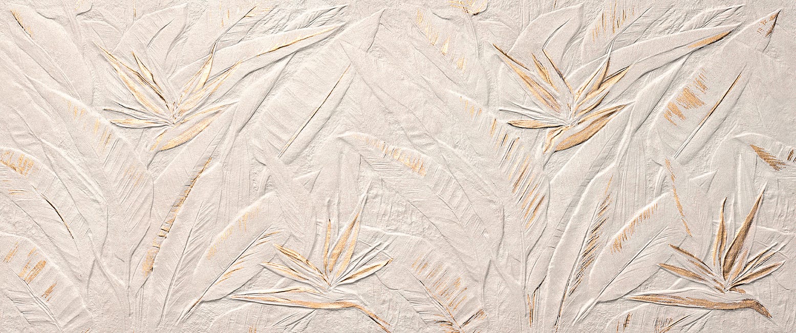 Nobu Gold inserto wandtegel litia 50x120 rett