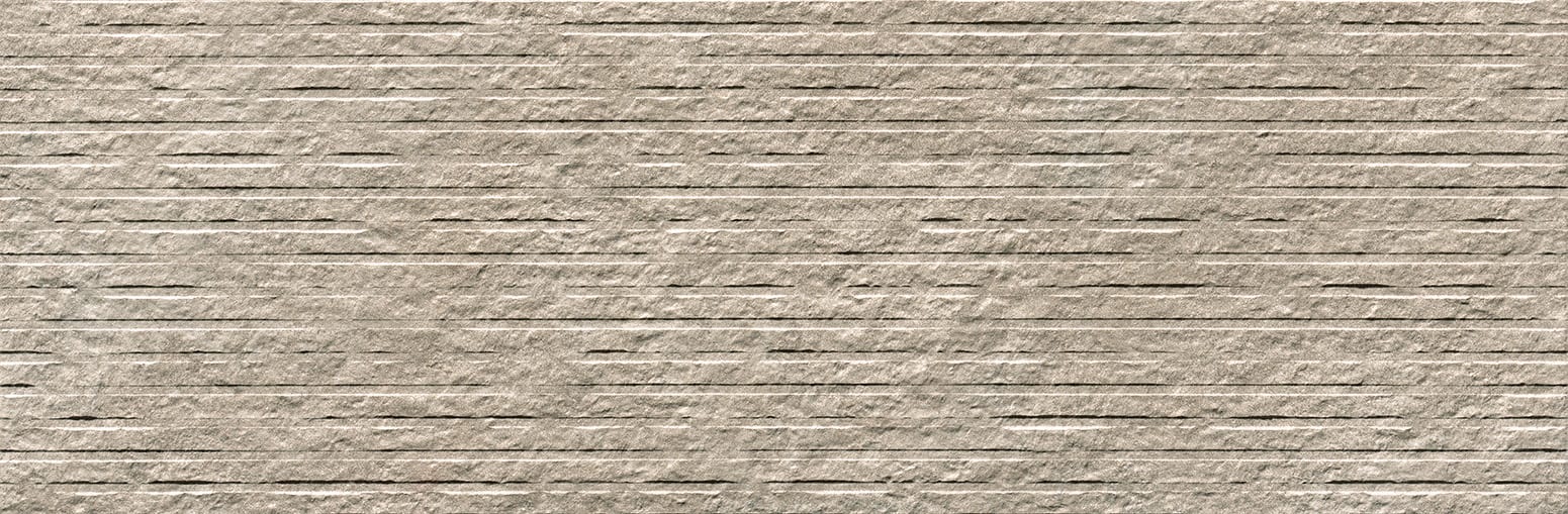 Nobu Grey wandtegel row 25x75 rett