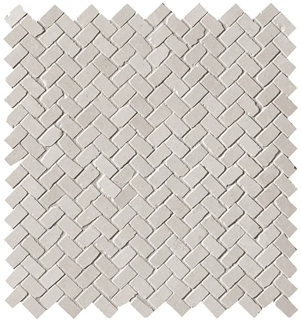 Maku Light spina mosaico mat anticato 1,3x2,3 op net