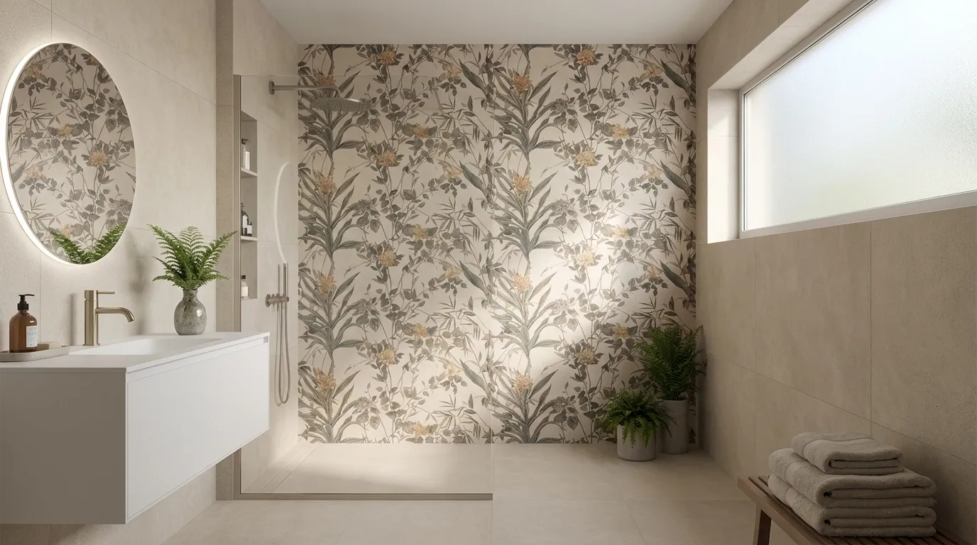 Borneo Sand Peek decor wandtegel 60x120 rett, foto 2 van 2