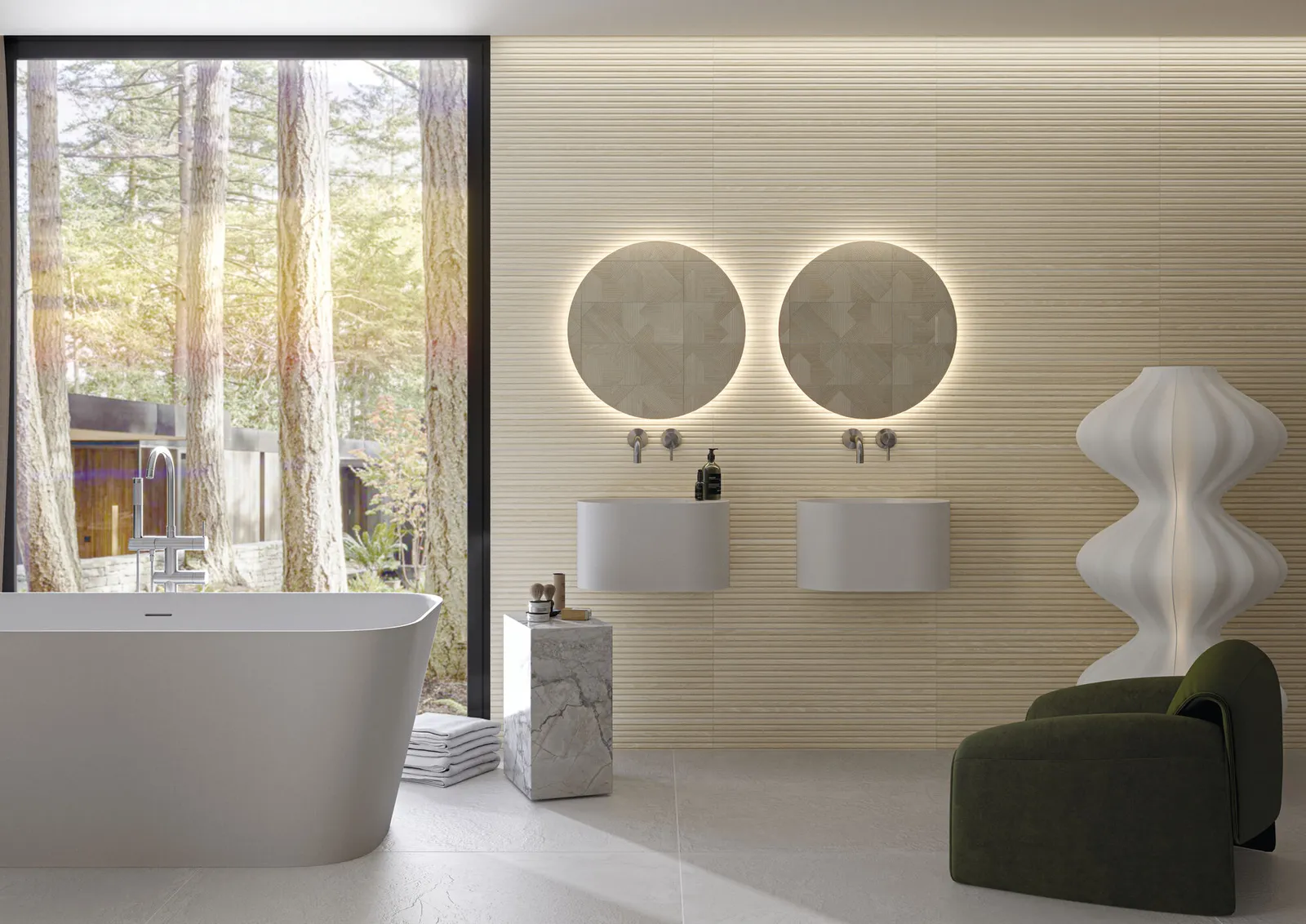 Valkiria Maple Esir wandtegel 30x75 rett, foto 3 van 3